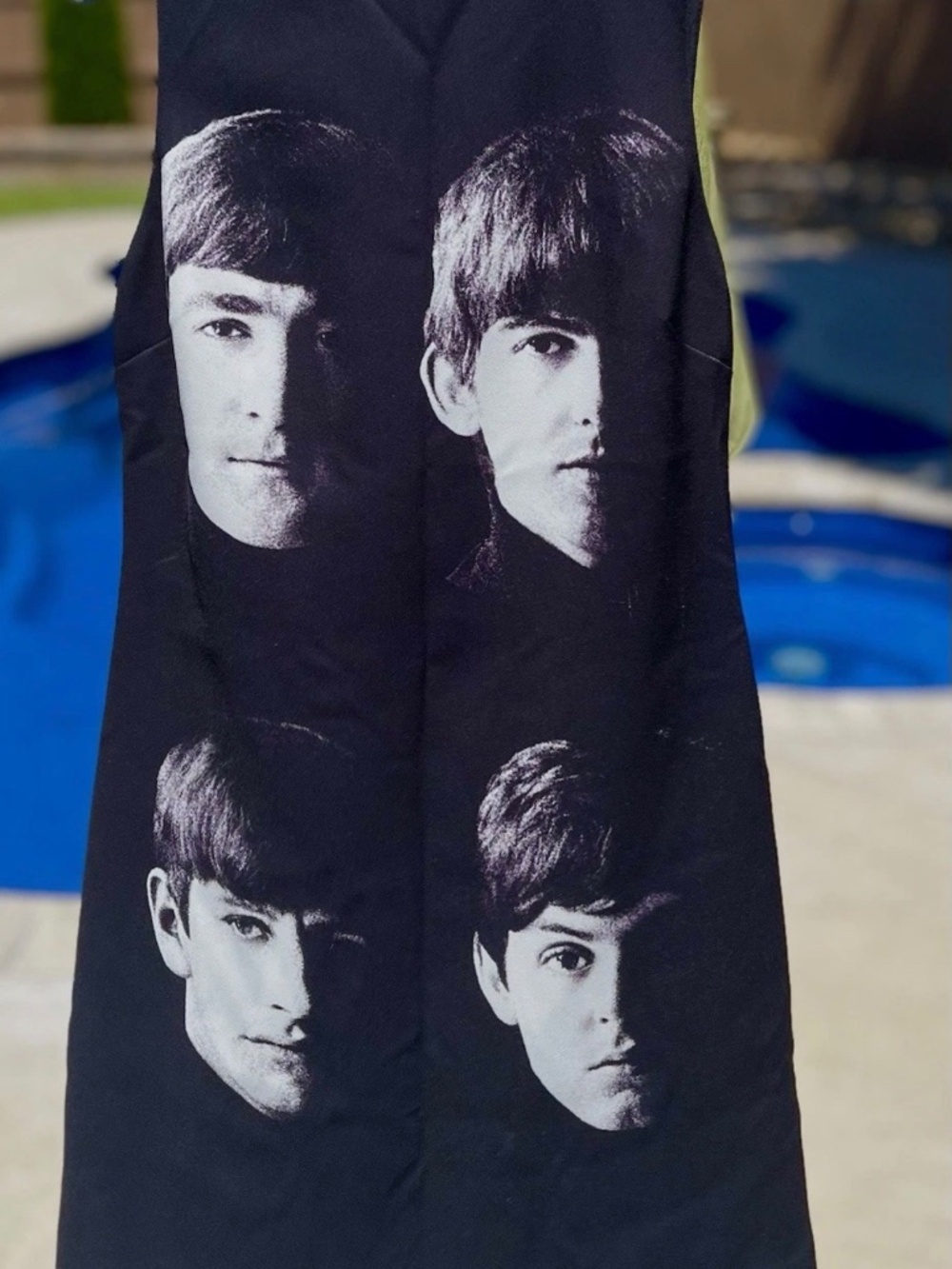 Alice + Olivia X Beatles Fab 4 Portrait Clyde Ltd Ed Shift Dress US 2 UK /AU 6 - Picture 9 of 11